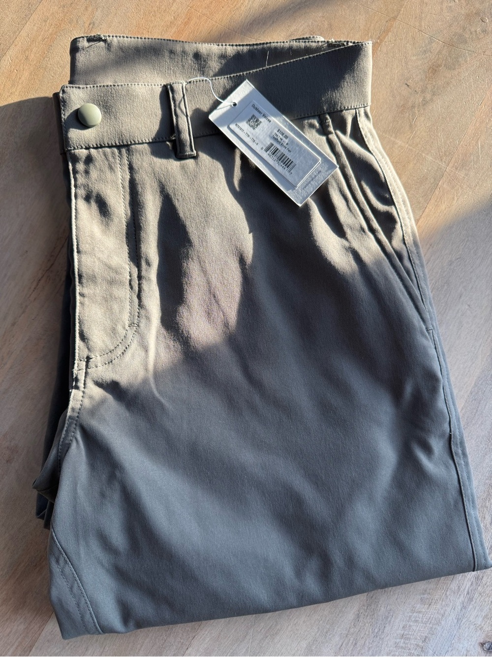 NWT 🏷️ Men's Outdoor Voices TechTwill Birdie Pant - Olive Green